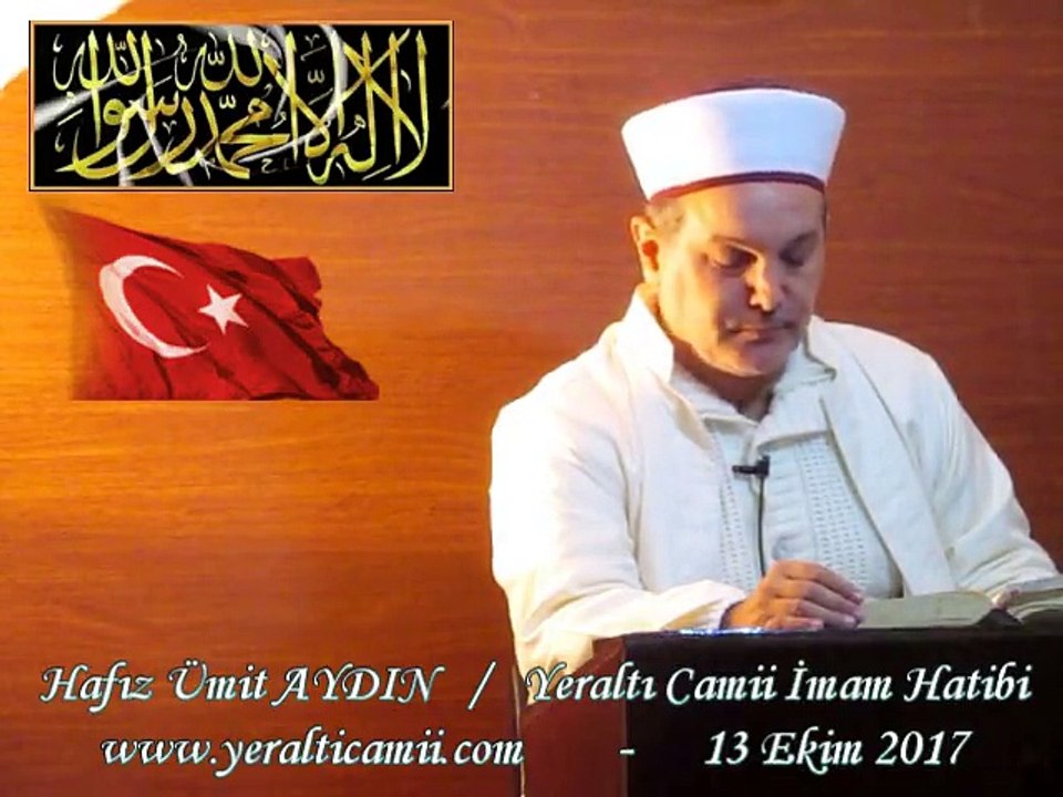 Hafız Ümit AYDIN / " İMANIN MEYVESİ İBADETLER " Cuma Vaazı.