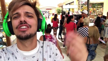 CANTANDO EM PUBLICO POXA CRUSH, EXPLODINDO FRUTAS, MAGICA DO CANUDO - CAIO RESPONDE #85