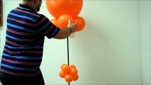 How to make Balloon spiral twist columns How to make pattern balloon column Part 4