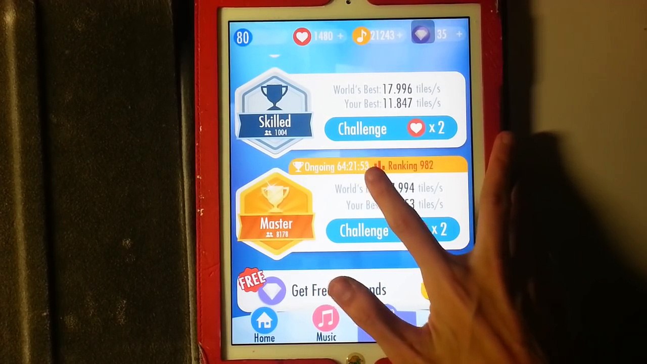 HARDEST CHALLENGE in Piano Tiles 2 - Master Challenge - Csardas TROLL !!!