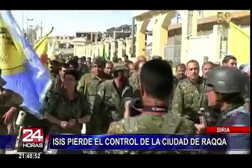 ISIS pierde el control en la ciudad de Raqqa