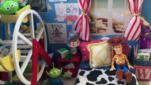 DIY Toy Story Dollhouse Miniature with Ferris Wheel and Working Lights!