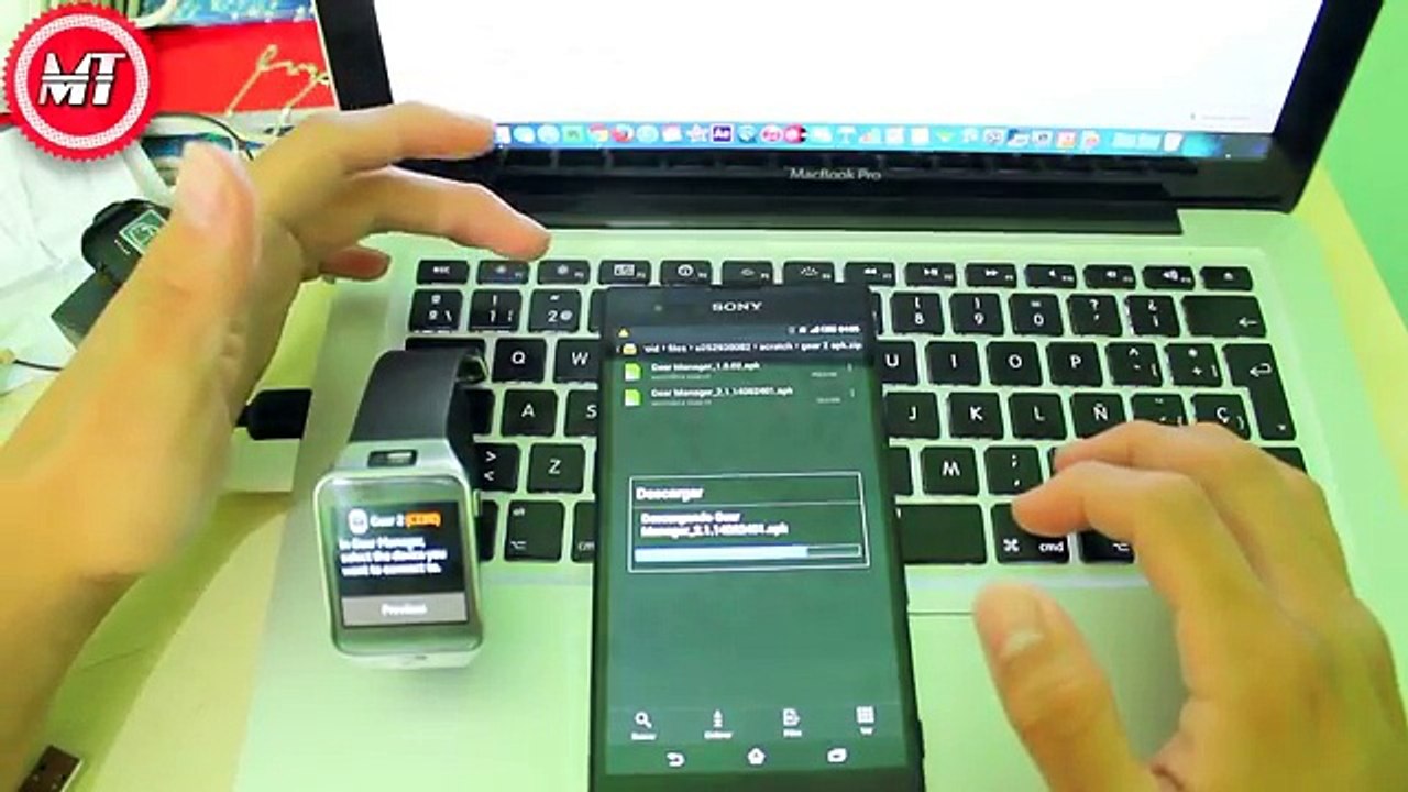 Como conectar Galaxy Gear 2 a cualquier móvil Android. MIGTHYTEC