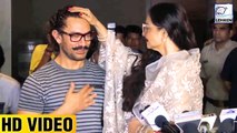 Rekha Gives Blessings To Aamir Khan After Watching Secret Superstar