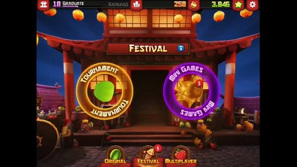 Fruit Ninjas 5th Anniversary- ANNIVERSARY TOURNAMENT, NEW MINI GAMES, GOLDEN EMBER BLADE