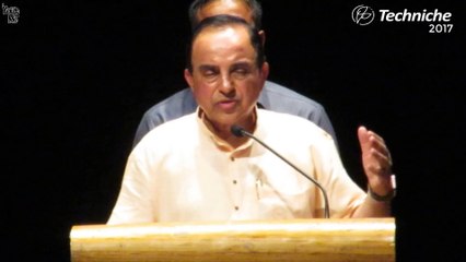 Dr Subramanin Swamy in IIT Guwahati