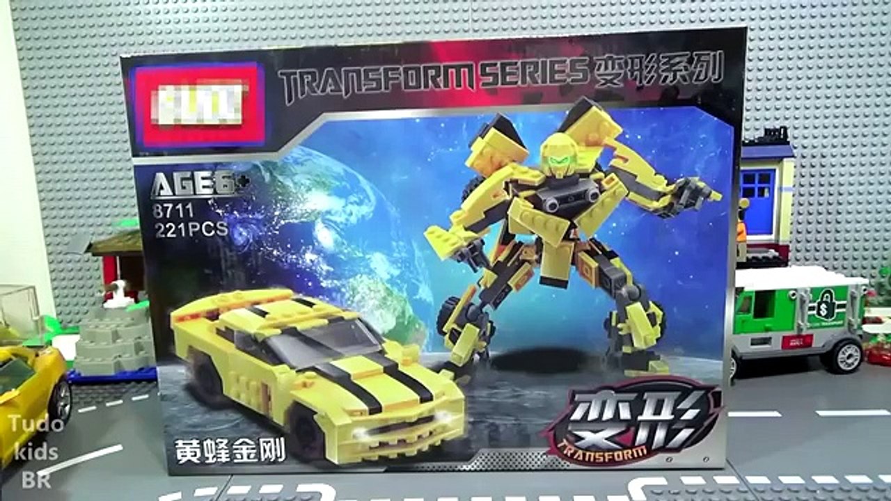 Lego Transformers Bumblebee - parte 1 ( carro/car)