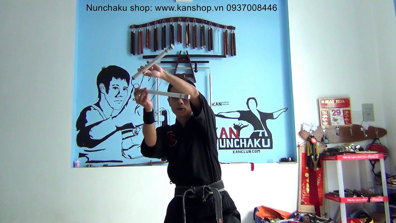 #Nunchaku PART 2. Hướng dẫn kỹ thuật tung côn (Clip mới ra mắt 18.10.2017)
