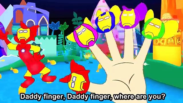 Tom and Jerry Iron Man Finger Family Song - Five Little Monkeys Jumping On The Bed Nursery Rhymes