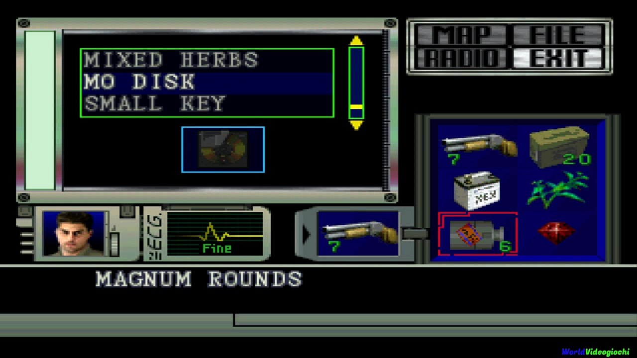 Resident Evil - Sega Saturn - Chris Redfield - Part 3