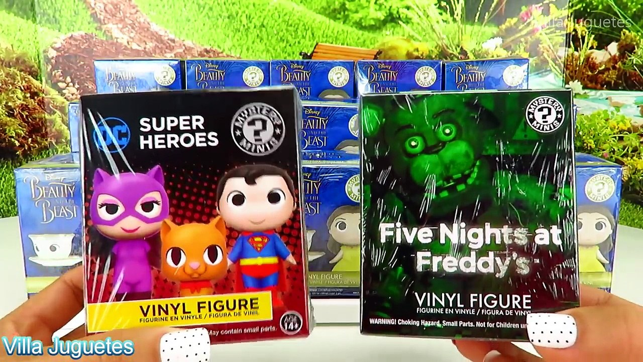 Sorpresas Funko Mistery Minis de La Bella y la Bestia