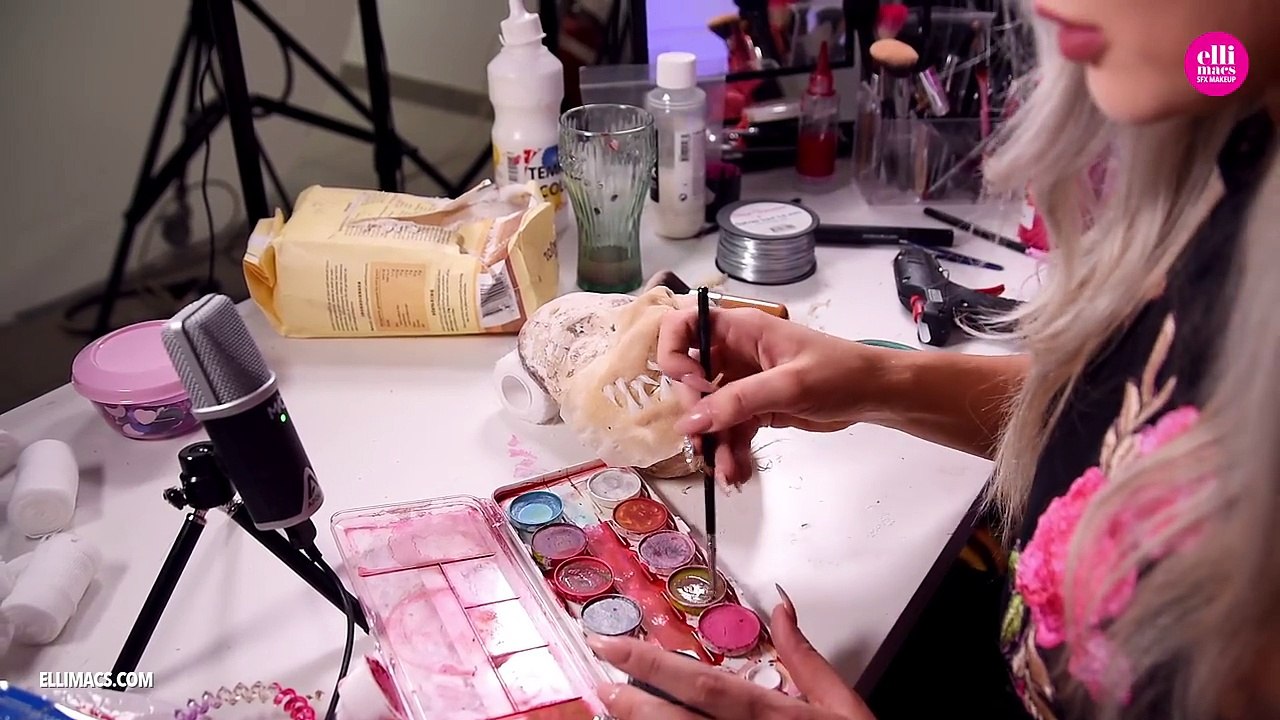 Horror bunny special fx makeup tutorial