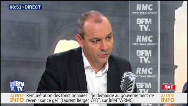 Oui , le gouvernement prépare un projet de bonus/malus pour les CDI et CDD, selon Laurent Berger