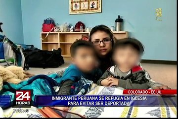 Autoridades intentan deportar a peruana en situación ilegal en EEUU