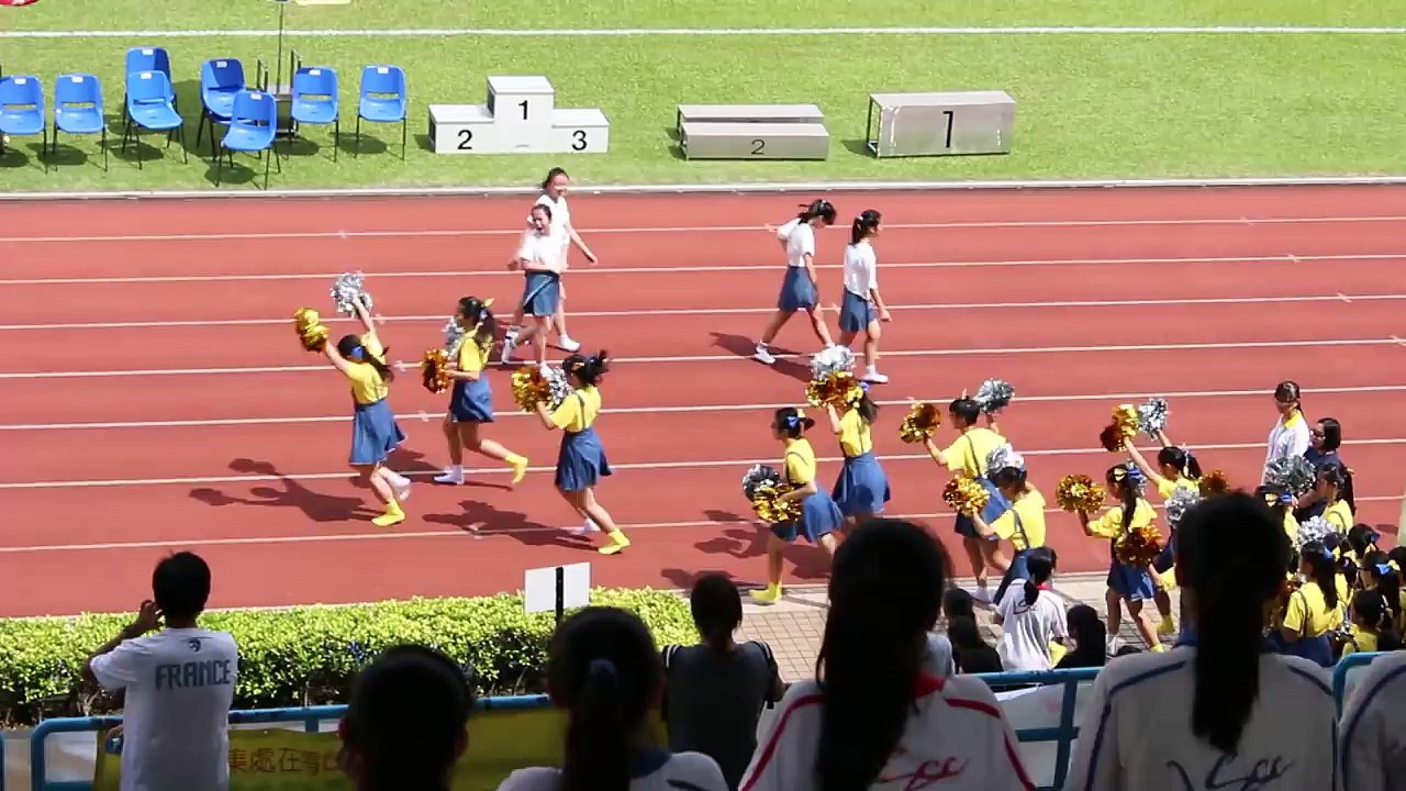 LSCC Sport Day 2016-2017 Yellow House Cheering team-fxnmq3M27tE
