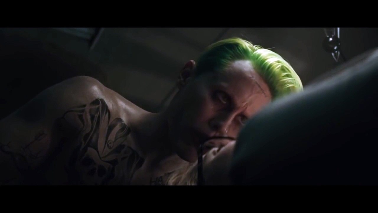 Suicide Squad [HD] The Joker And Harleen Quinzel Arkham Asylum Extended Cut Scene-m-SuNQR2lLk