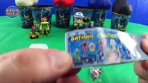 Batman Superheroes Batman Villains Figures Play Doh Kinder Surprise Eggs Legos Toys KevsToyFun