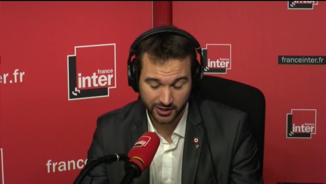 Ugo Bernalicis au micro de Léa Salamé