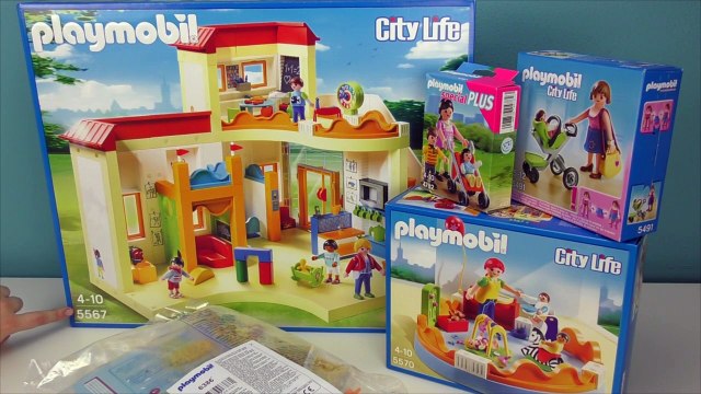 Playmobil 5567 Sunshine Preschool with Gym Extension and Playmobil 5570  Playgroup ♡ Part 1 – Видео Dailymotion