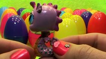 34 Plastic surprise plastic eggs toys unboxing jouets oeufs en plastique ouverte