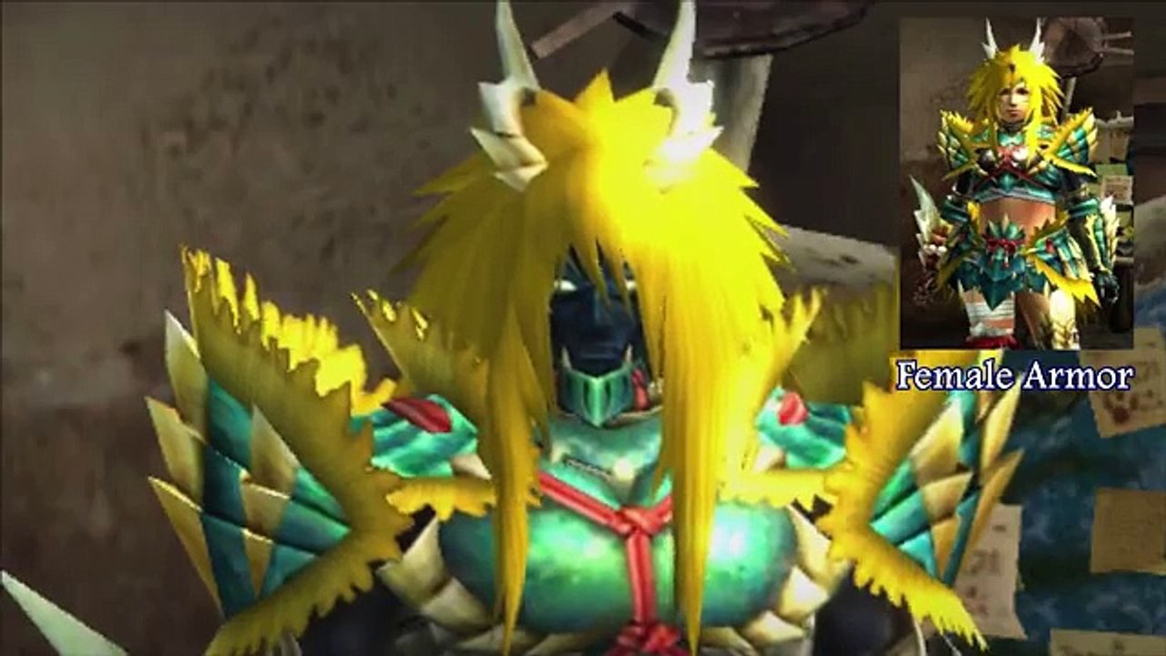 Monster Hunter Generations: Thunderlord Zinogre Armor Overview