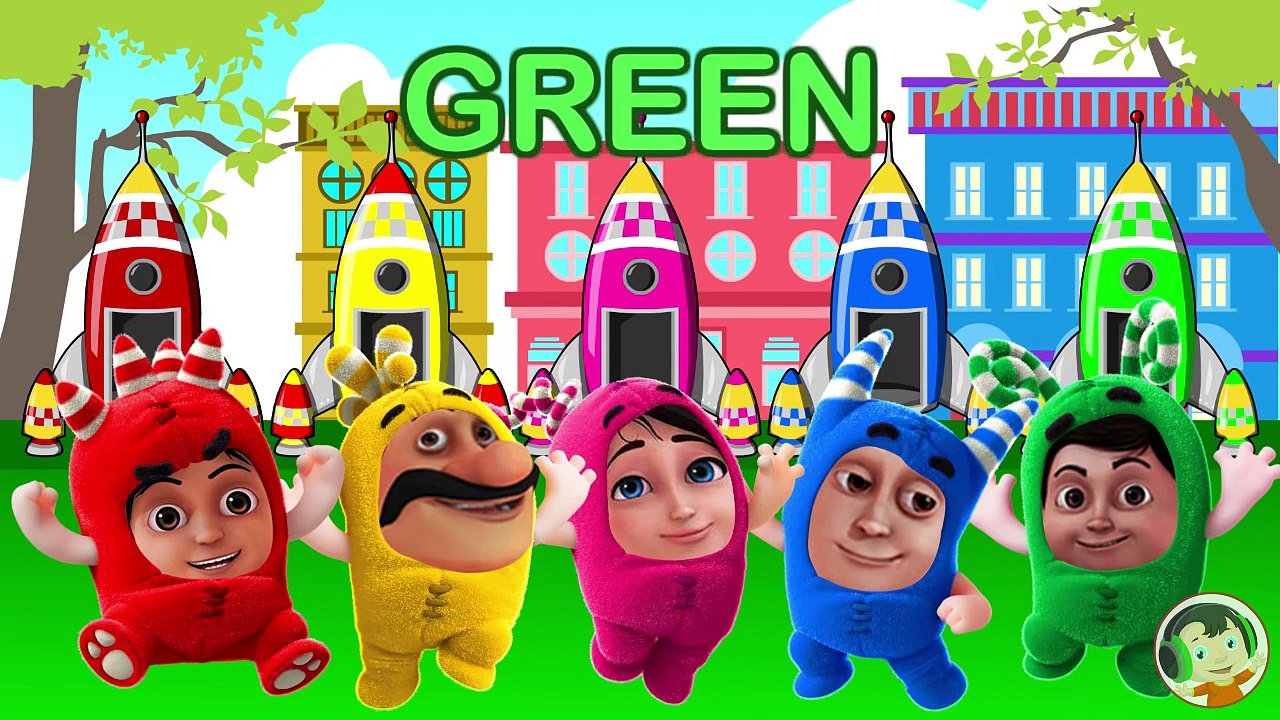 Shiva and Oddbods VS Dinosaur Finger Family Song - Learn Colors for Kids and Toddlers