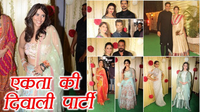 Diwali Party of Ekta Kapoor attended by Akshay Kumar, Alia Bhatt, Sonam & many celebs | Boldsky