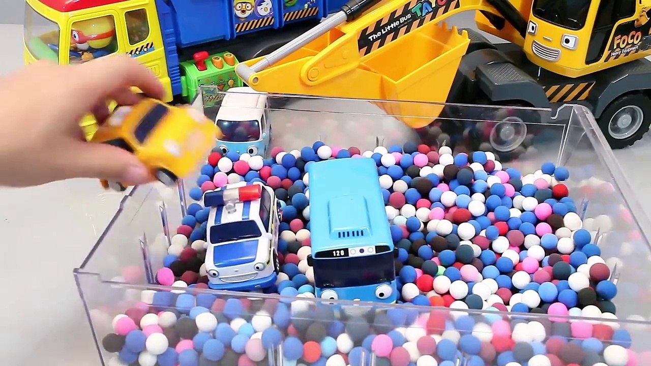 Pororo Truck Toys Ice Cream Play Doh Toy Surprise Eggs