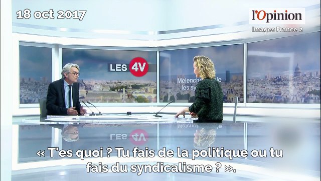 Jean-Claude Mailly (FO) à Mélenchon: «Keep cool mec!»