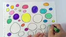 Crayola drawing shapes circle ball bubbles color crayons by Toys for Kids Co