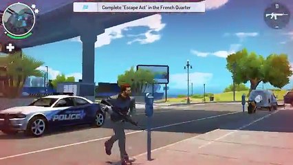 Gangstar New Orleans PC Gameplay | Ultra - 60fps | Police Chase