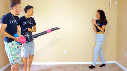 STUCK INSIDE A GIANT 6 FOOT BALLOON!!!