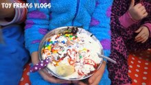 Bad Baby Giant Ice Cream Sundae Challenge Victoria Annabelle Toy Freaks Family