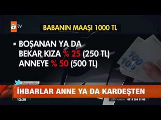 SGK, hileli boşanmaların peşinde - atv Gün Ortası Bülteni