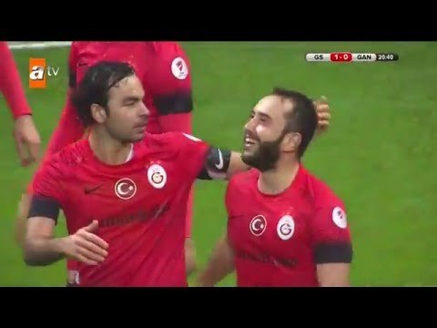 Galatasaray:1 - Gaziantepspor:0 | Gol: Olcan Adın