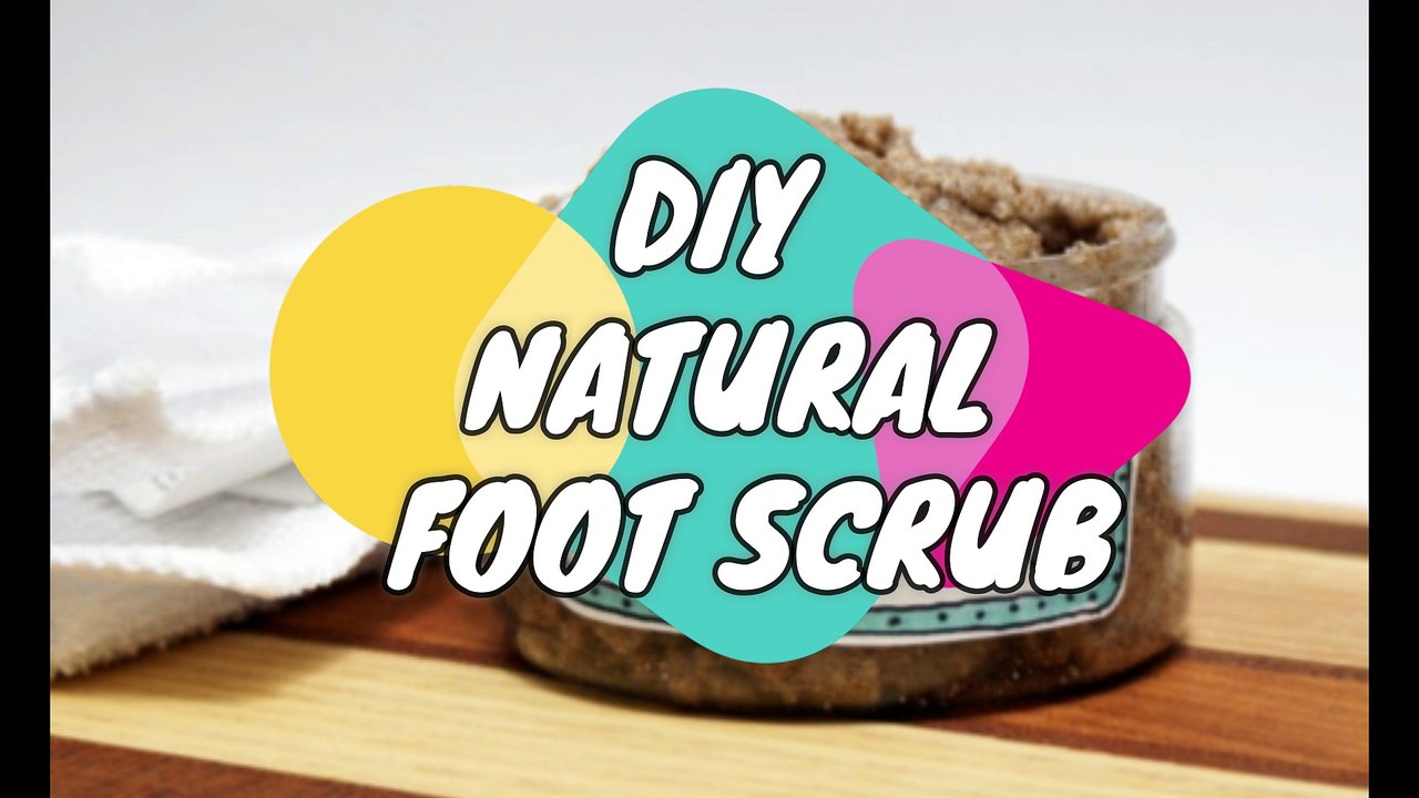 DIY Natural Foot Scrub