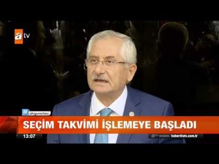 Seçim takvimi işlemeye başladı - atv Gün Ortası Bülteni