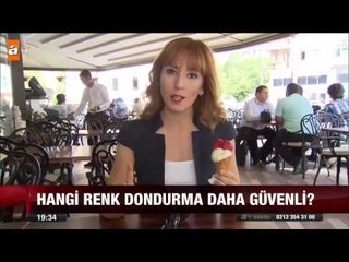 Hangi renk dondurma daha güvenli? - atv Ana Haber