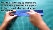 #diy Art and #craft #tutorial : #howto make Twist and Pop up Card