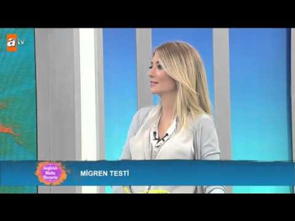 Migren testi nasıl yapılır? - Sağlıklı Mutlu Huzurlu 57. Bölüm - atv