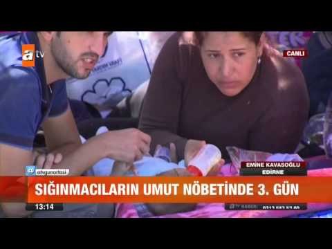 Sığınmacıların umut nöbetinde 3. gün - atv Gün Ortası Bülteni
