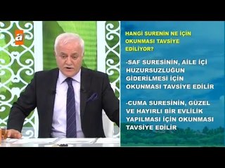 Hangi surenin ne için okunması tavsiye ediliyor? - atv