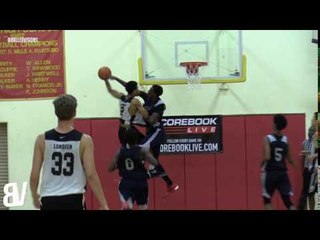 Onyeka Okongwu with the Block of the SUMMER!  Destroys a Dunk Attempt!