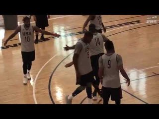 Great Ball Movement By Team USA | Great Basketball Possession