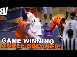 Ankle Breaker Game Winner! Noah Taitz CLUTCH Bucket! Bishop Gorman Beats Roosevelt
