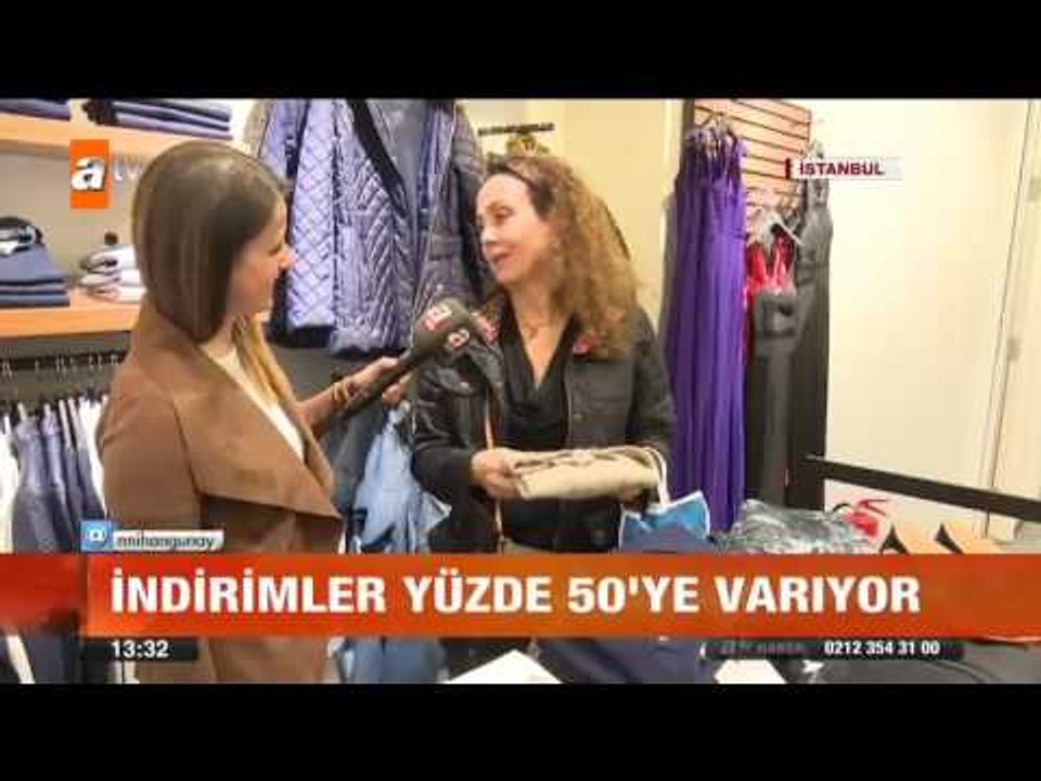 İndirimler yüzde 50'ye varıyor - atv Gün Ortası Bülteni