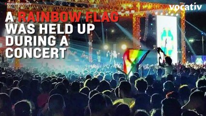 LGBT Flags At Mashrou' Leila Concert Sparks Debate Across Egypt