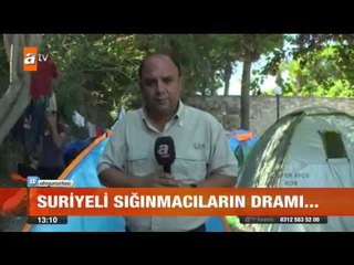 Suriyeli sığınmacıların dramı - atv Gün Ortası Bülteni
