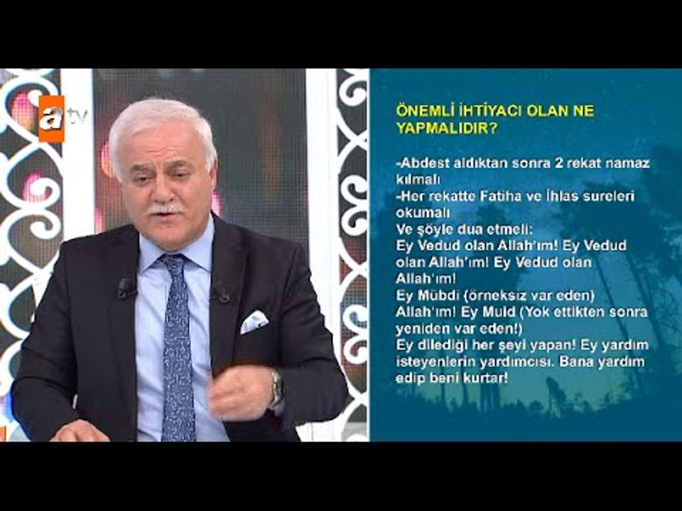 Önemli ihtiyacı olan ne yapmalı? - Nihat Hatipoğlu ile Dosta Doğru 136. Bölüm - atv