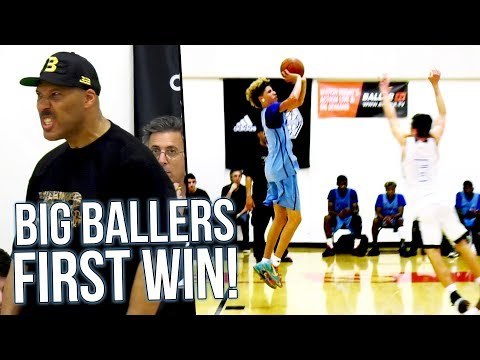 LaMelo Ball vs UBER QUICK 5'3 PG! Melo Scoring w/ EASE in Big Ballers First Adidas Tourney Win!